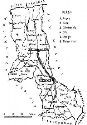 Harta județului